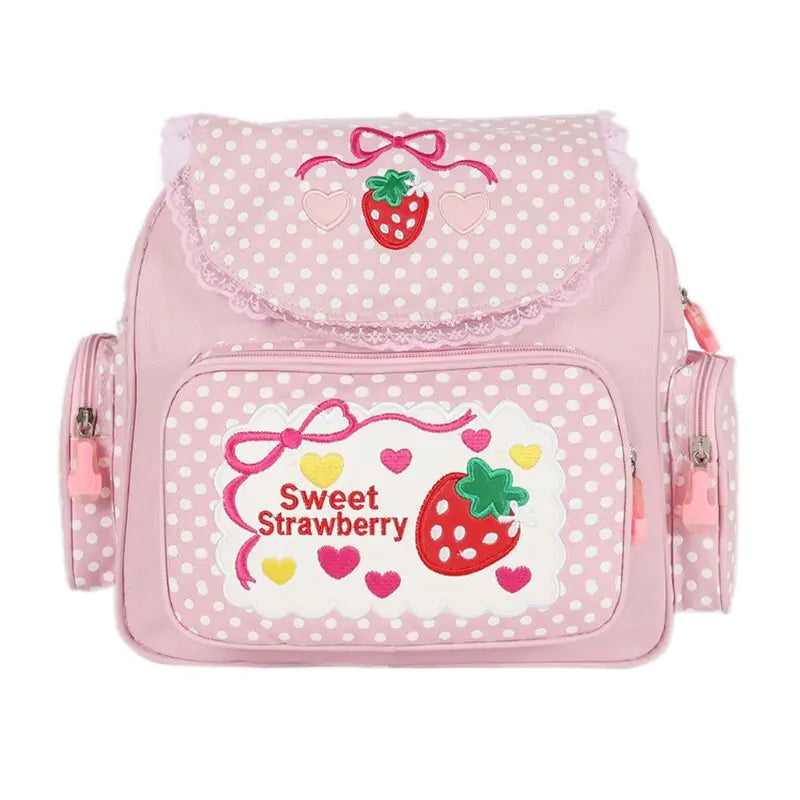 Japanese Backpack Sweet Strawberry